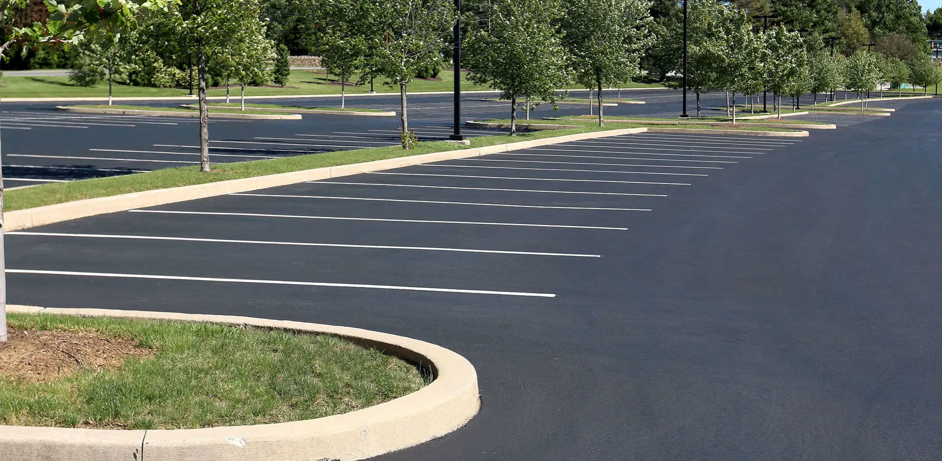 Asphalt Paving Parking Lot