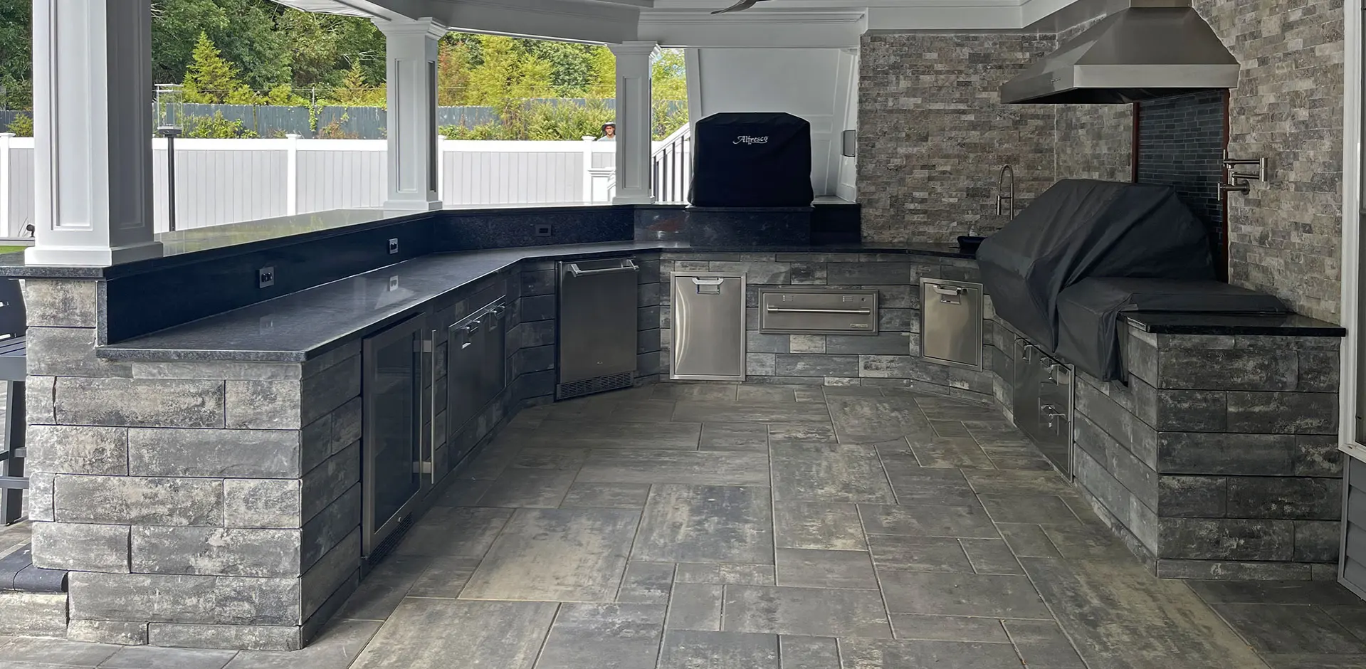 Masonry Outdoor Kitchen