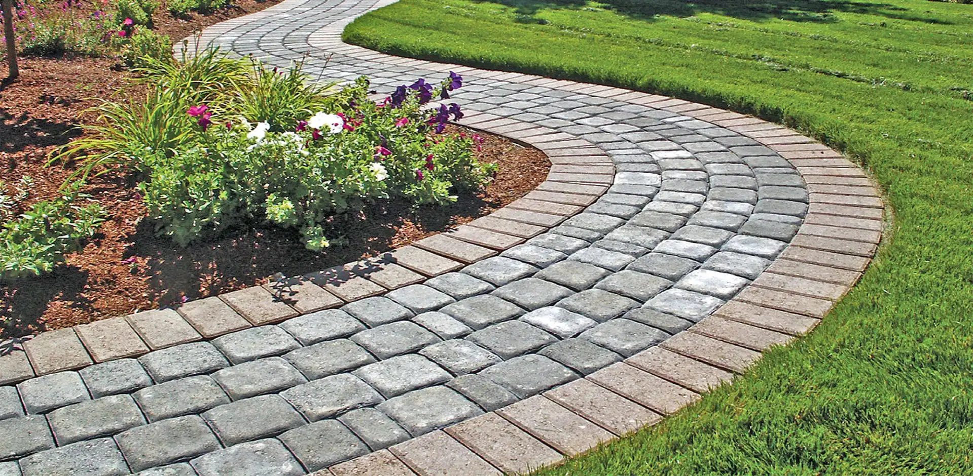 Masonry Paver Walkway
